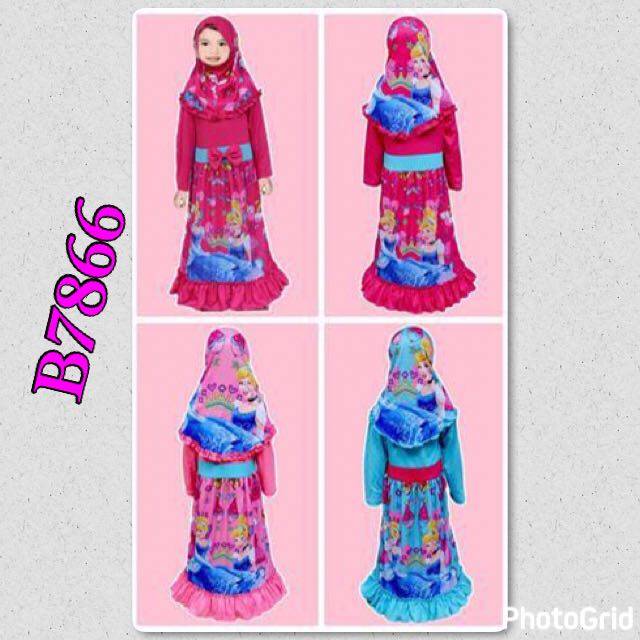 gamis anak import