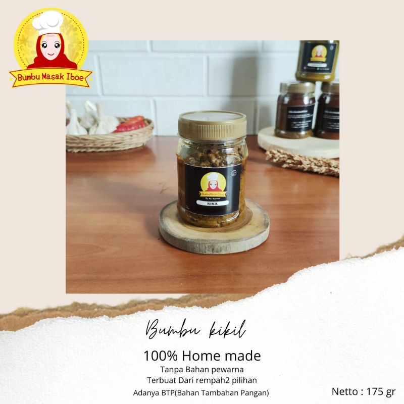 

Bumbu Dapur instan, racikan home made, BUMBU KIKIL 175GR