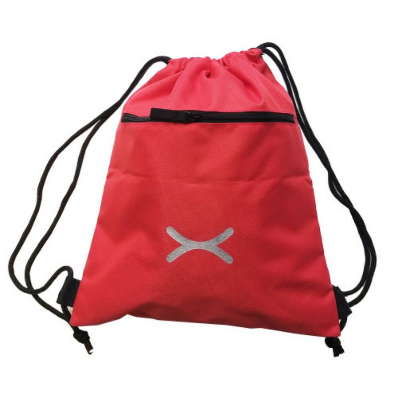 FAB-003MR Gym sack tas serut sport fitness olahraga Flexzone merah