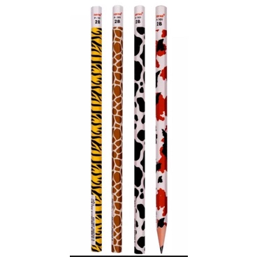 

Pensil 2B motif animal