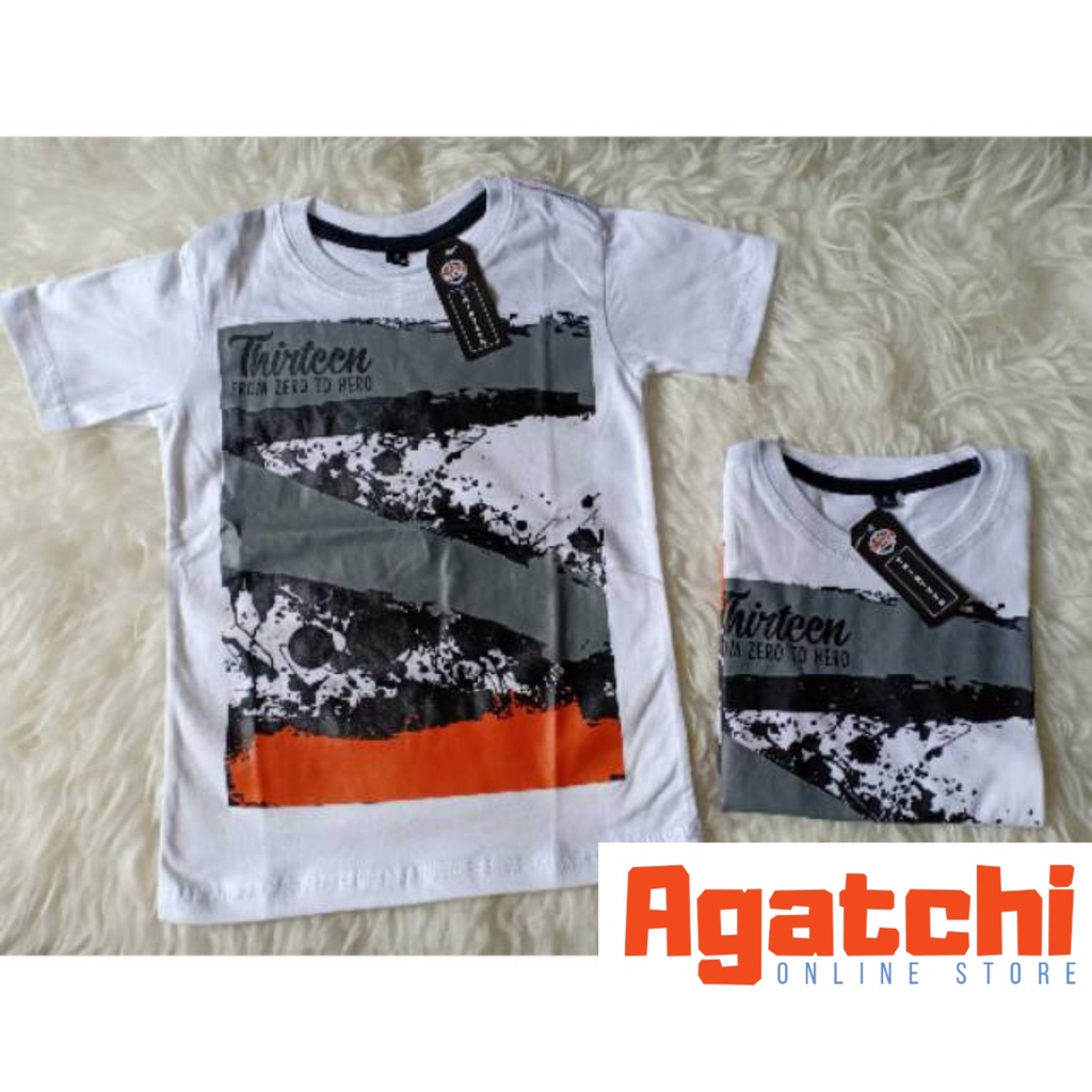 Cuci Gudang Kaos Anak Distro Motif Random