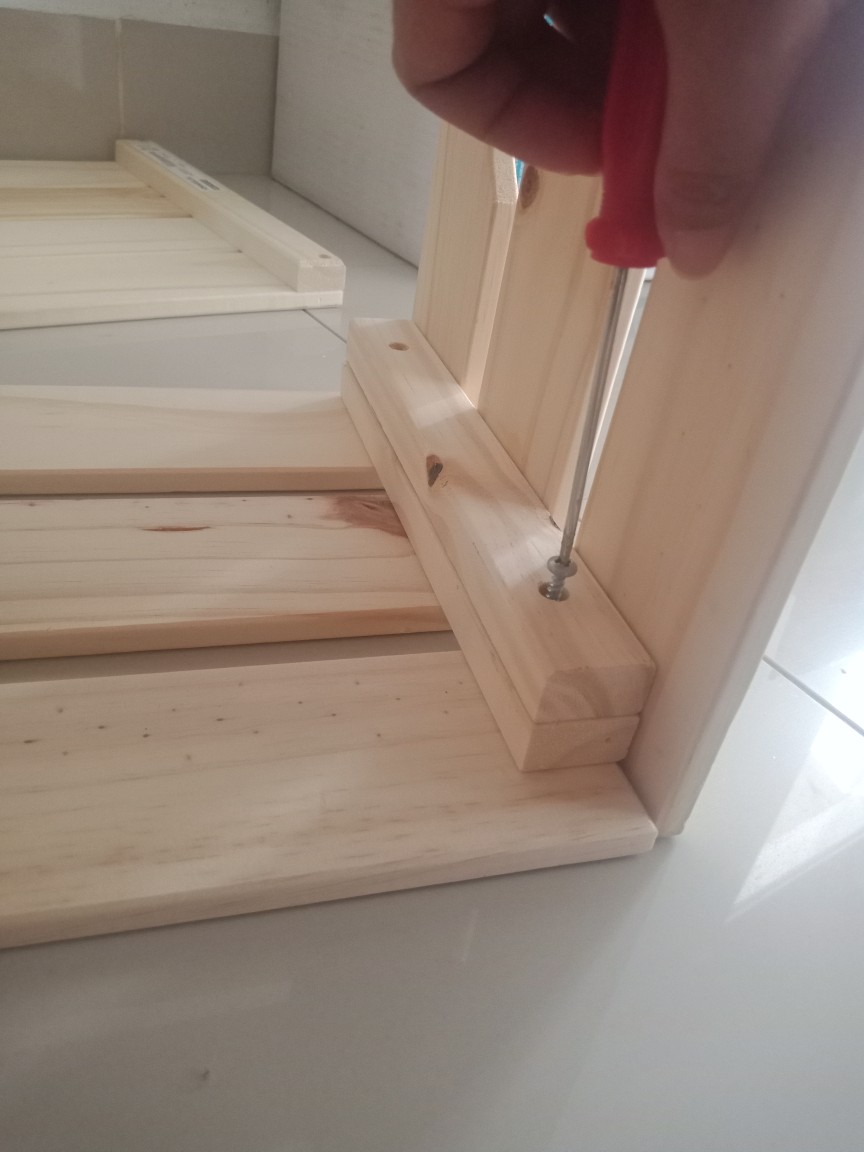 Kotak Penyimpanan Kayu Pinus, 46x31x25cm Kn1576