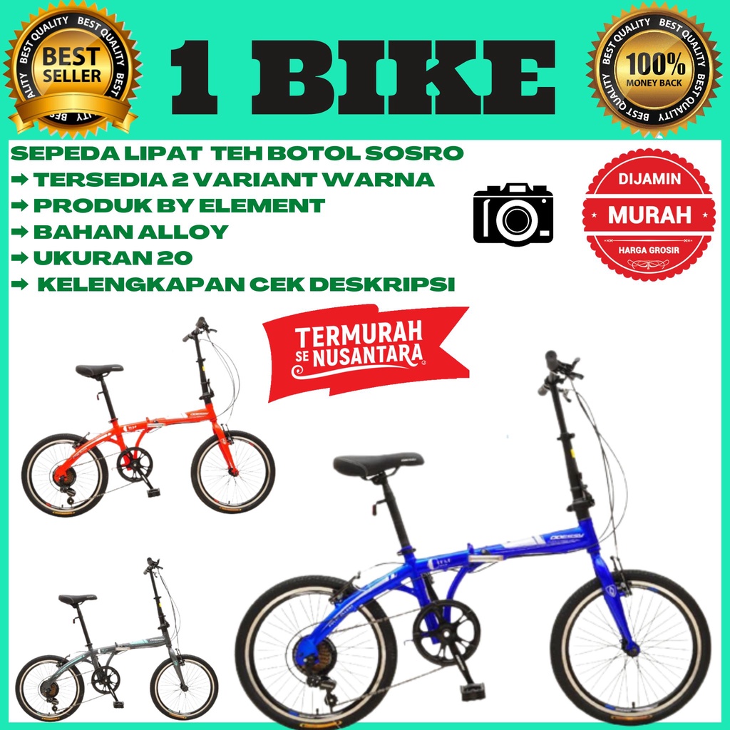 Sepeda Lipat Odessy 20 72 NEW 7 speed shimano