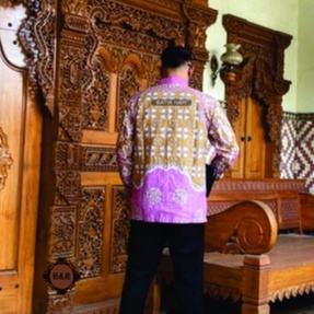 Baju Batik Pria Lengan Panjang Kemeja Batik Pria Batik Premium Kemeja Cowok Batik modern Baju Pria