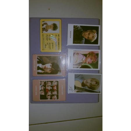

PC, Id card, Polaroid Doyoung/Xiaojun/Mark/Guanlin/Wannaone