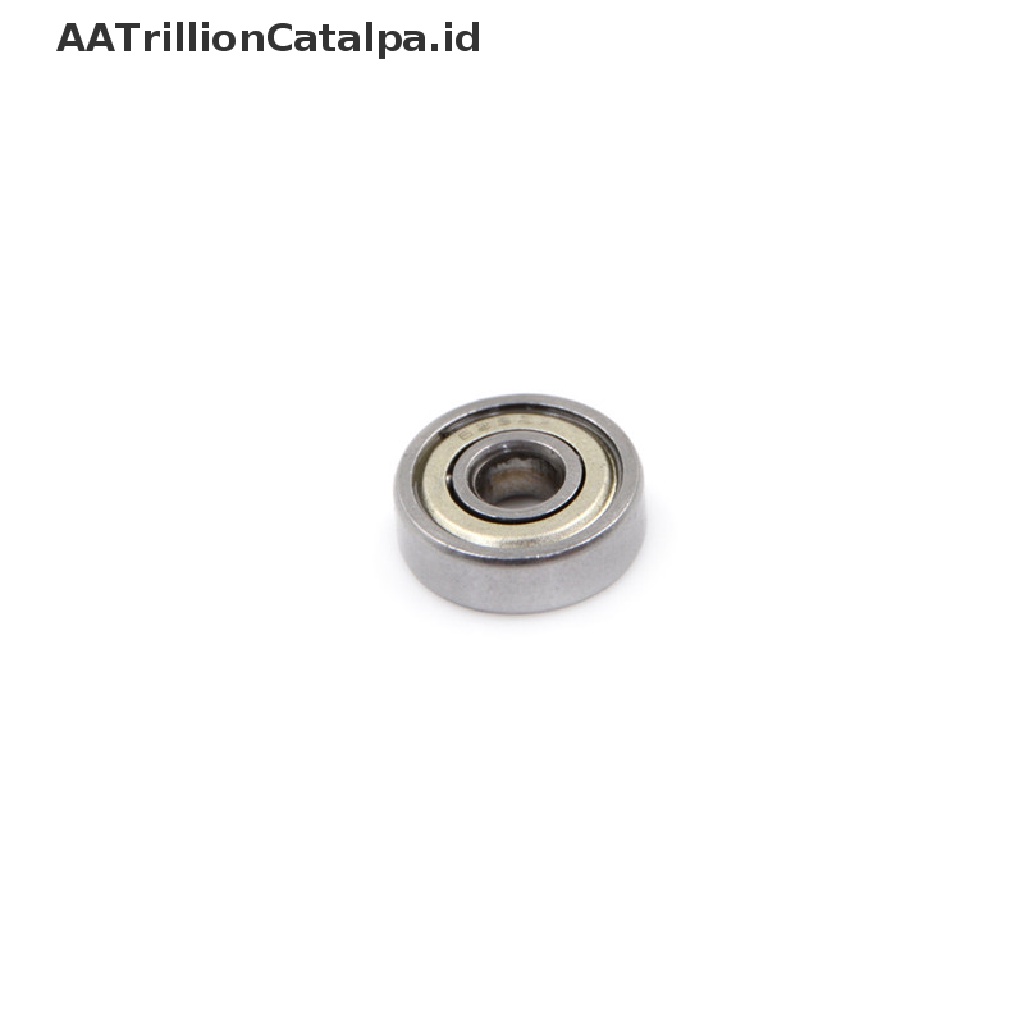 Aatrillioncatalpa 10pcs 625ZZ Miniatur Bola Bearing Radial Metrik Bahan Karet Metal