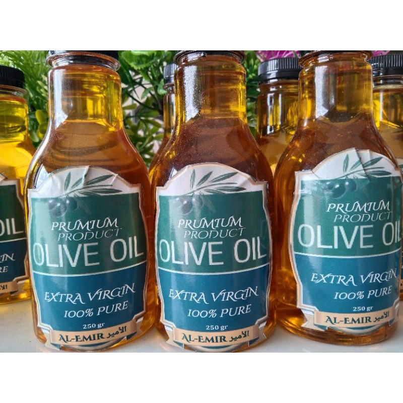 

MINYAK ZAITUN ASLI Olive oil 250ml Extra Virgin