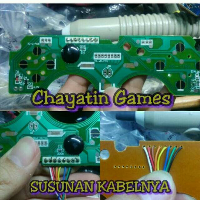 PAPAN PCB STIK PS2 TW/KW (LENGKAP)