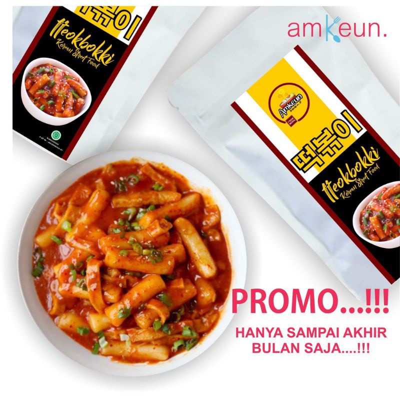 

(TERLARIS & TERPERCAYA) TTEOBOKKI enak HALAL MURAH