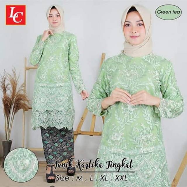 SET TUNIK KARTIKA/KEBAYA TUNIK/KEBAYAWISUDA