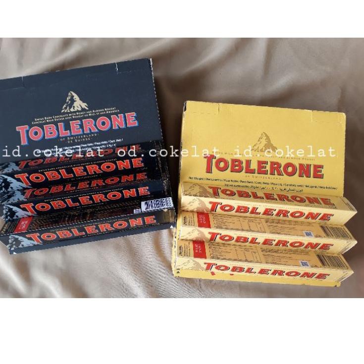 

Terlaris CAL COKLAT TOBLERONE 200GR DARK - MILK OS S T7Q