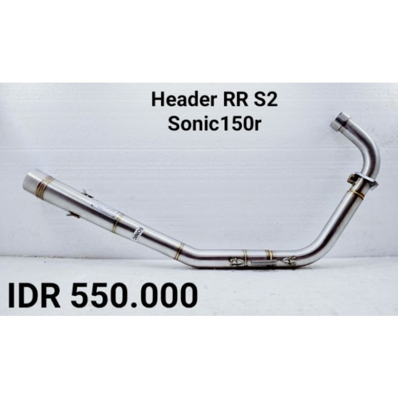 Knalpot,Header RR S2 SJ-88 Sonic 150R Stanlist