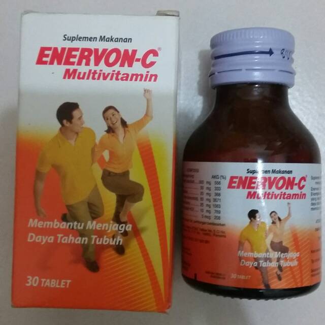 Enervon-C . Enervon  C Multivitamin 30 tablet.
