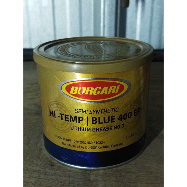 stempet grease merk burgari