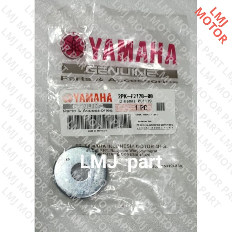 (100% ASLI ) COVER THRUST TUTUP ARM COVER R15 R155 VVA V3 XABRE ORI 2PK-F2128-00 Elegan bos