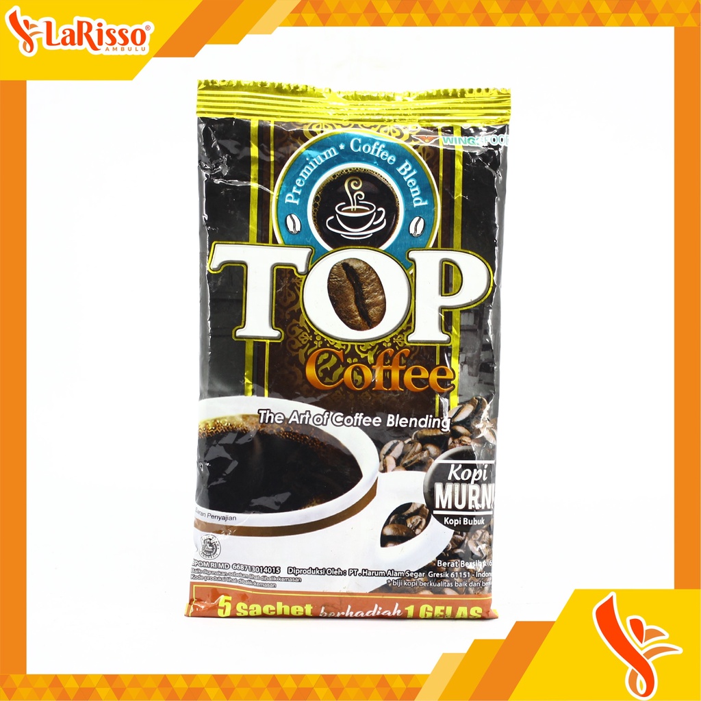 

KOPI TOP MURNI 65GR PREMIUM COFFEE BLEND