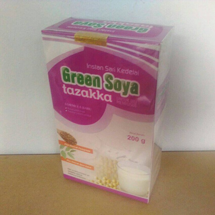 

Susu Kedelai Plus Daun Katuk Green Soya Tazakka (Khusus Ibu Menyusui)