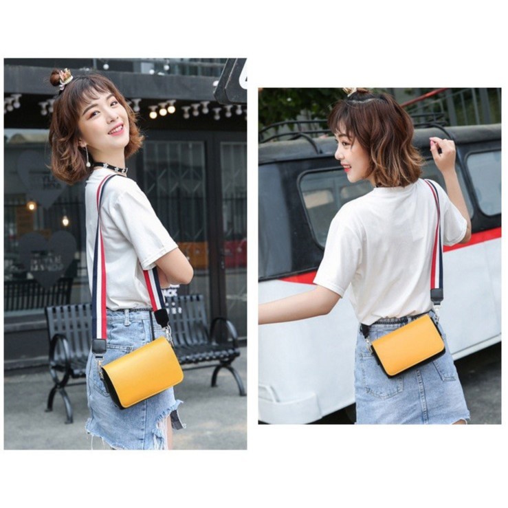 Tas Selempang Clutch Cewek Wanita Import - JM001