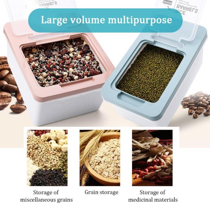 

PROMO BOX SERBAGUNA RICE BARRELS KOTAK PENYIMPANAN BERAS TEPUNG TAHAN