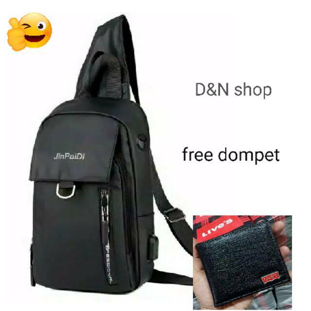 Tas original jinpaidi/crossbody/waterfroop free dompet