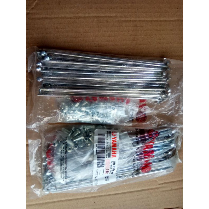 jari jari  rx king ring 18 depan blakang original