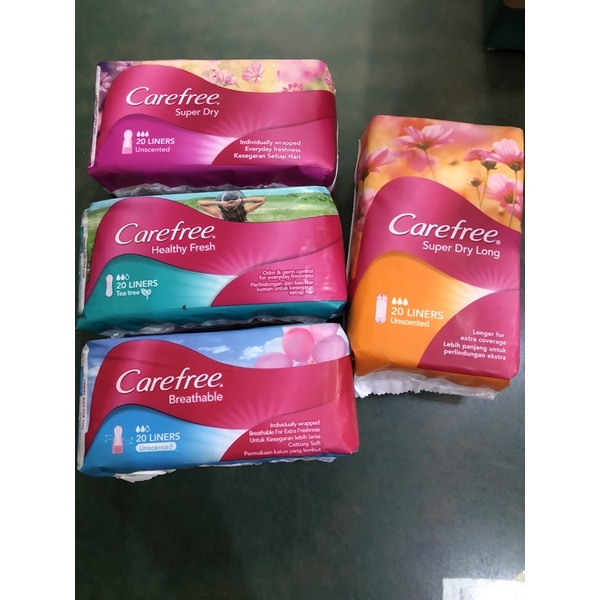 Carefree Panty Liner isi 20 pcs