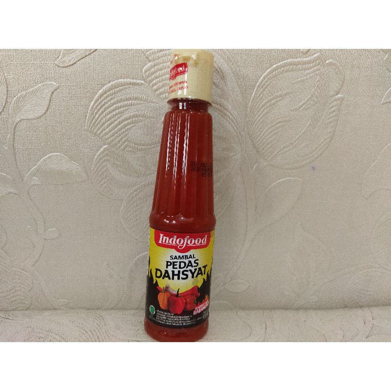 SAMBAL INDOFOOD PEDAS DAHSYAT HABANERO 135 ML / INDOFOOD PEDAS DAHSYAT / SAMBAL INDOFOOD / HABANERO