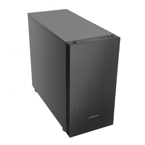 CASE ABKONCORE CRONOS ZERO NOISE MINI | mATX | ABS | Anti Noise | 2Fan