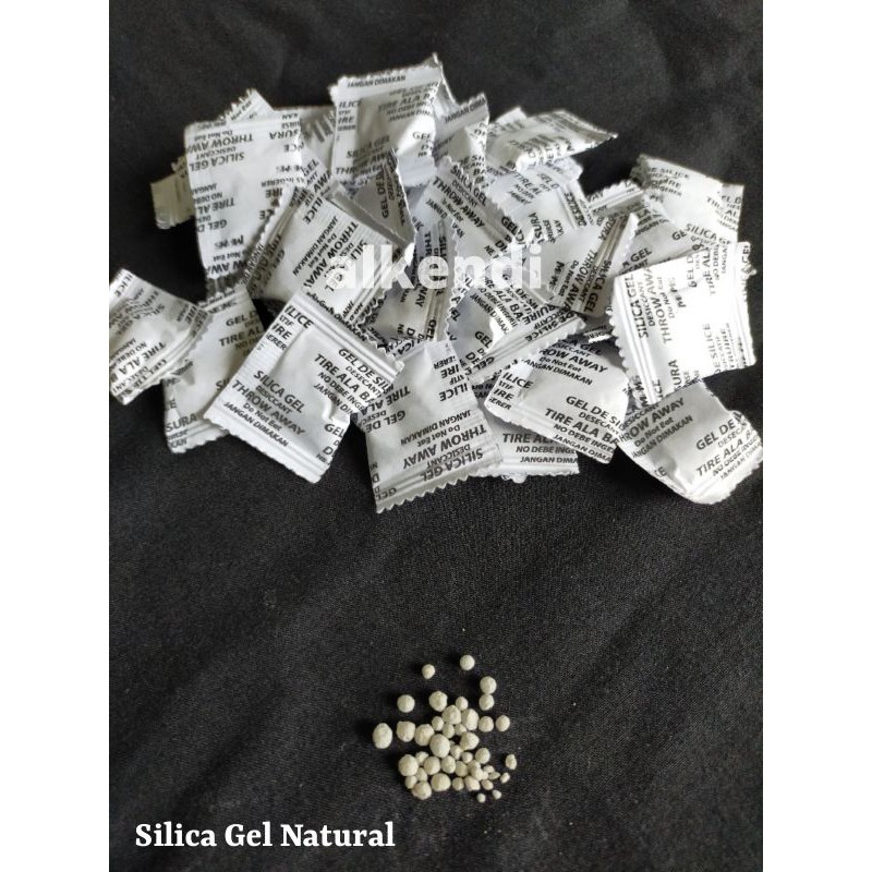 SILICA GEL NATURAL GROSIR (1 KG)