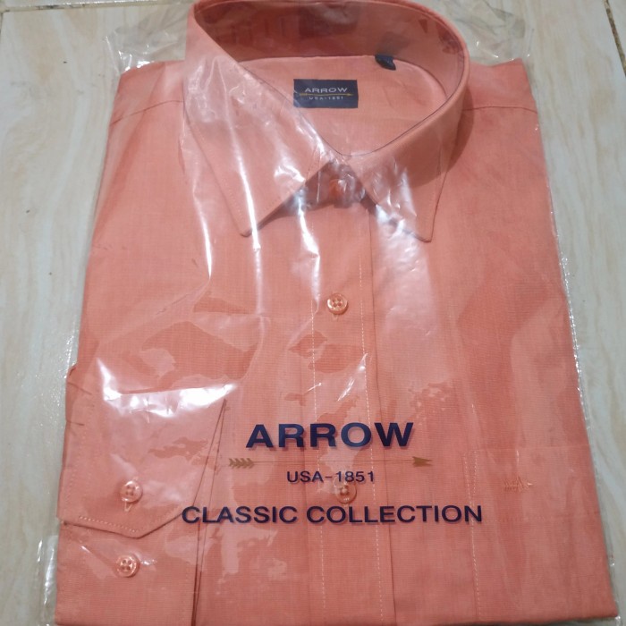 NEW Kemeja Arrow Lengan Panjang Original Regular KA173 - 14,5 / S