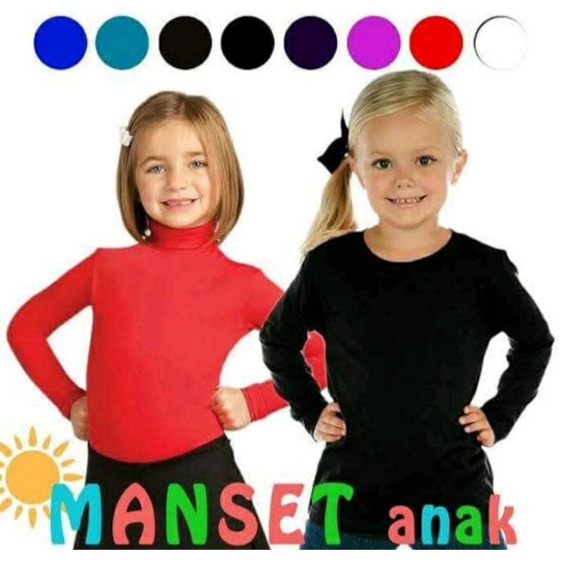 manset anak/baju manset/manset murah/manset baju dlman/manset panjang/manset anak tk/manset anak sd