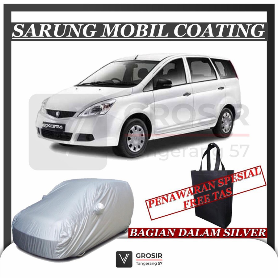 SARUNG MOBIL PROTON EXORA COATING BODY COVER PROTON EXORA