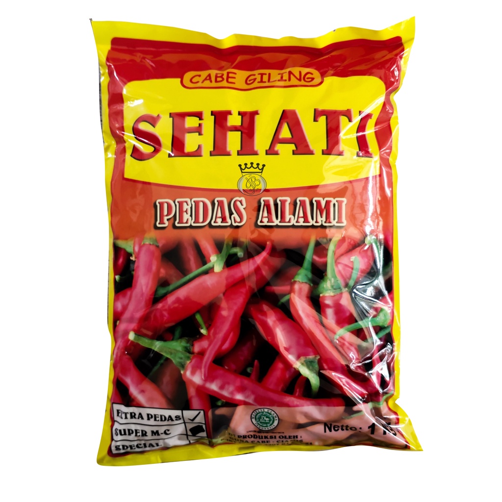 

RK60 Grosir Aida Cabe Bubuk Halus Extra Pedas Sehati Kemasan 1 Kg