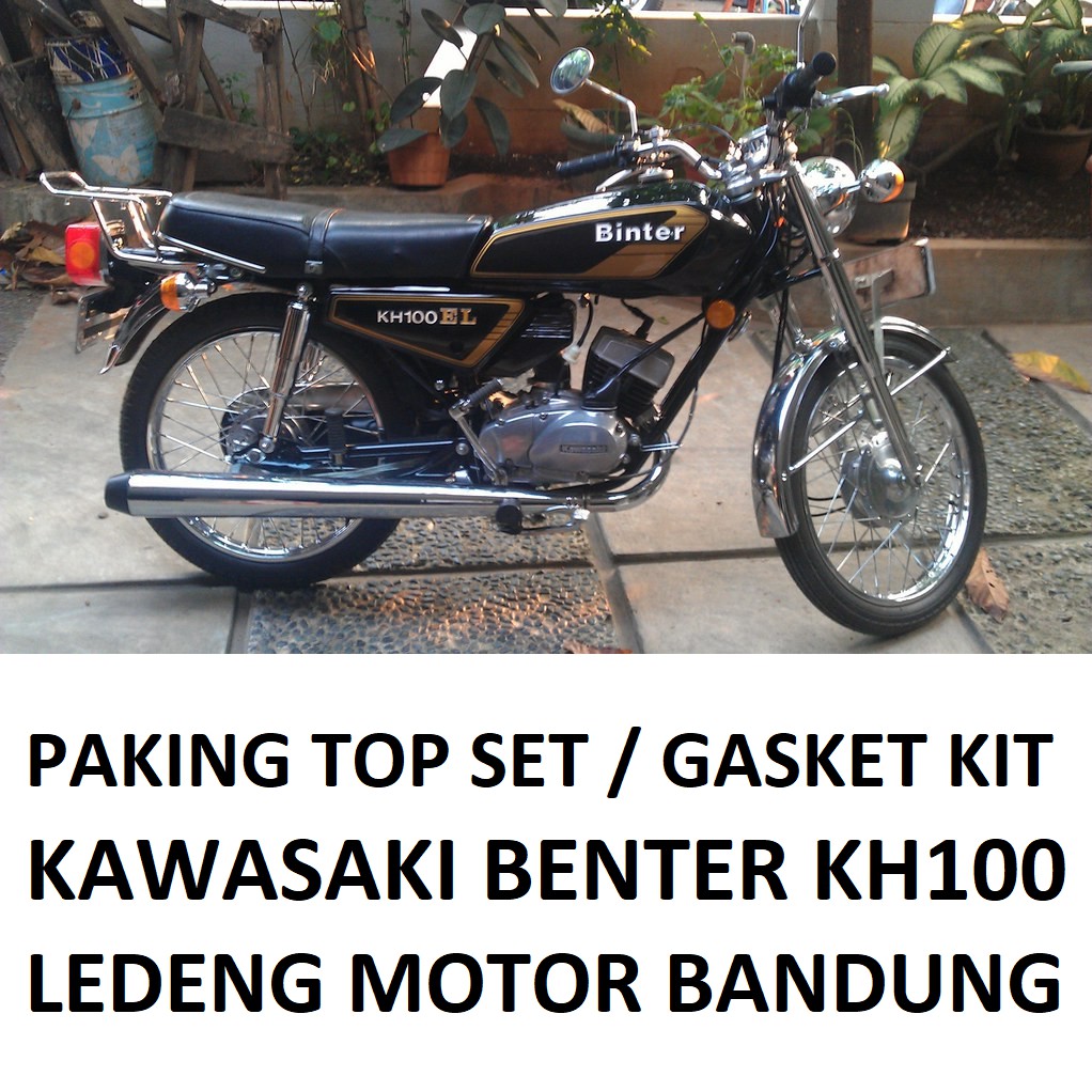 Paking Top Set Kawasaki Binter KH 100 Gasket Kit Motor Tua