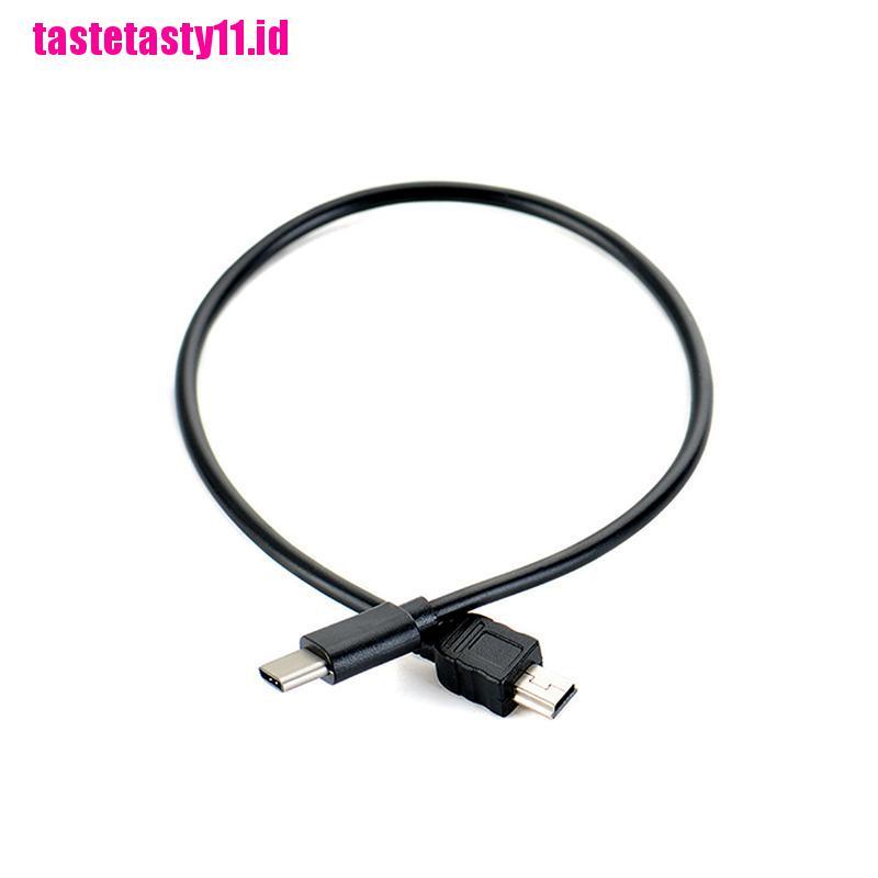 Kabel Adapter USB Tipe C Male Ke Mini-B Male