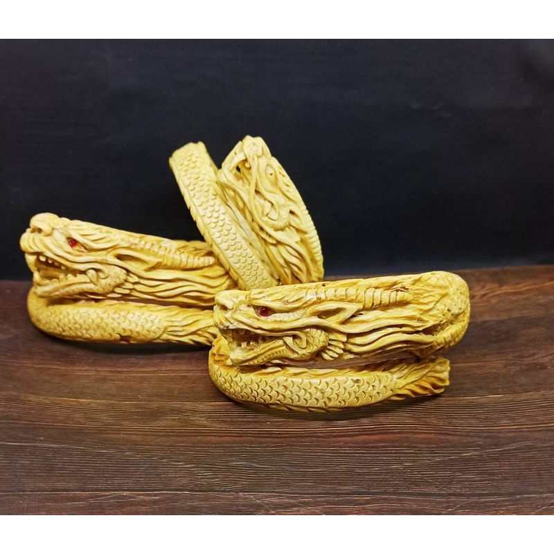 gelang akar bahar ukir naga