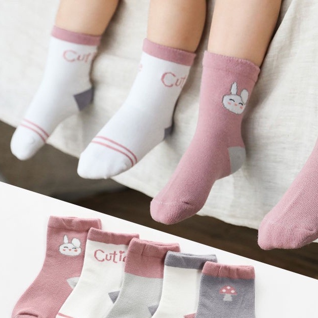 [5 PSG] 0-8 thn | KAOS KAKI BAYI ANAK IMPOR SOCKS LUCU KARAKTER KARTUN UNISEX catalog vol.T