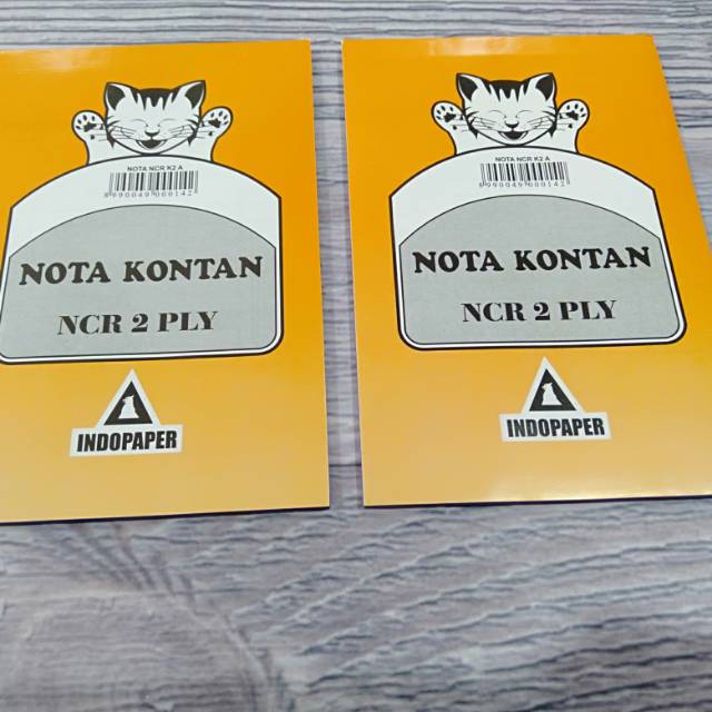 

(1pak) Buku Nota kontan 2ply Indopaper ncr buku nota kontan 2 rangkap kertas ncr