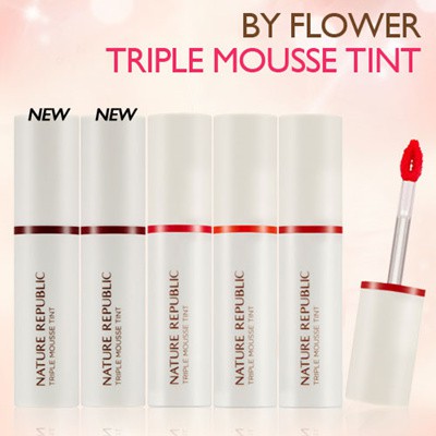 NATURE REPUBLIC By Flower Triple Mousse Tint