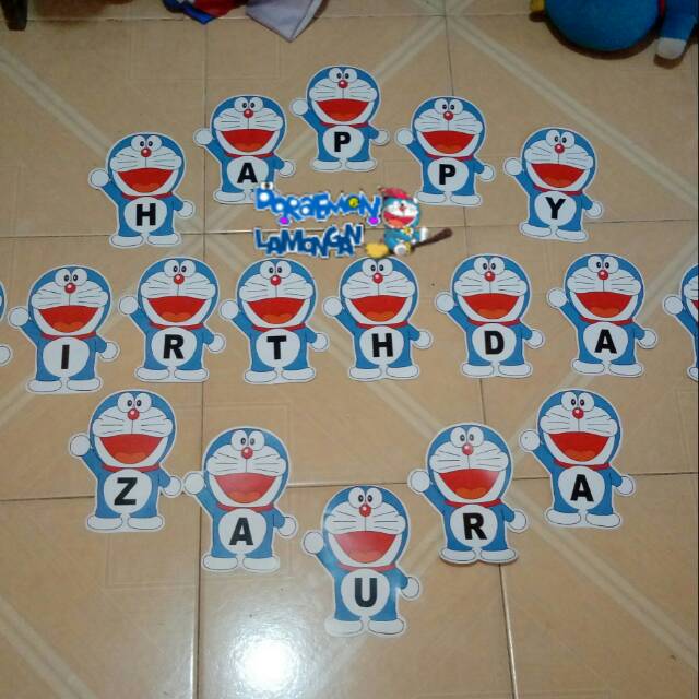 

Kertas Huruf Doraemon
