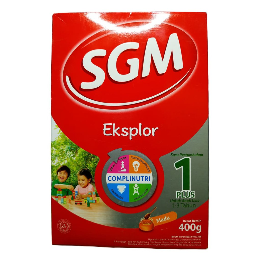 Sgm Eksplor 1 Usia 1 3 Tahun Rasa Madu Vanila 400gr Baby Cool Shopee Indonesia