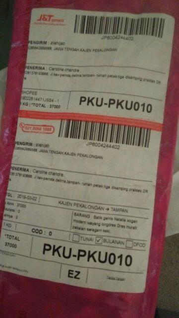 Batik Gamis Natalia Sogan Modern Wayang Longdres Dres Murah Pakaian Seragam Kekinian Kerja Kantor