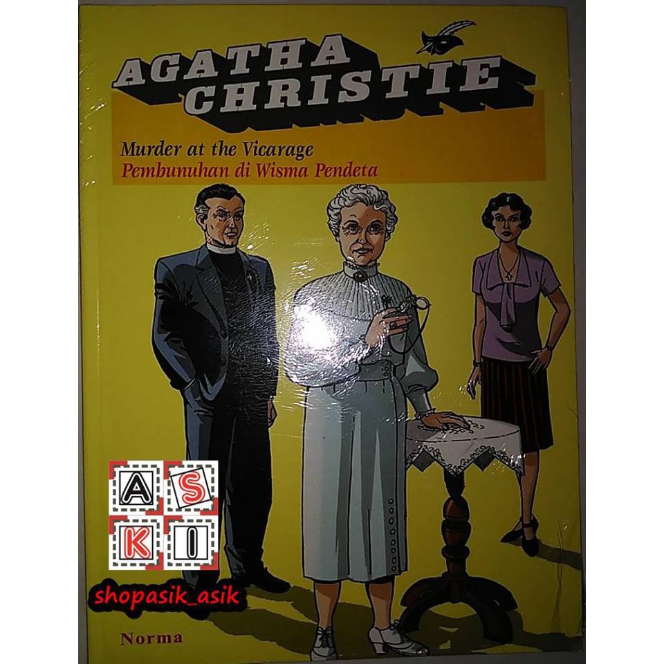 Komik Agatha Christie Pembunuhan di Wisma Pendeta
