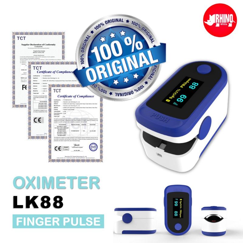 OXIMETER PULSE LK88 FINGERTRIP PULSE