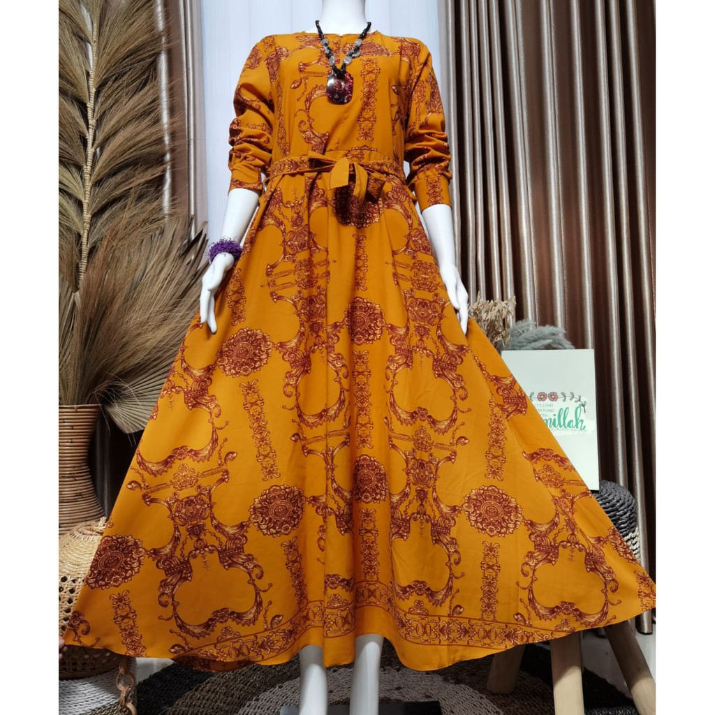 GAMIS MONALISA PREMIUM/GAMIS MONALISA  TERBARU/GAMIS MONALISA KLOK TERBARU