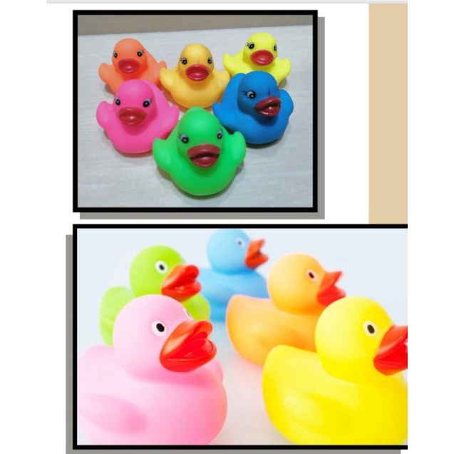 Mainan Bebek Mandi Karet / Mainan Anak Anak Bebek Karet / Rubber duck