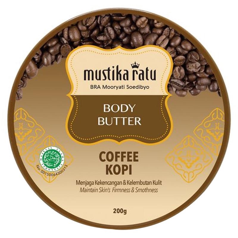 Jual MUSTIKA RATU COFFEE BODY BUTTER 200G Shopee Indonesia