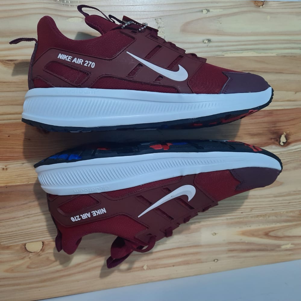 SEPATU NIKE_AIR 27TPR 0QUALITY MARUN PREMIUM SEPATU NIKE07 AIR 270TPR SEPATU PRIA DAN WANITA SNEAKER