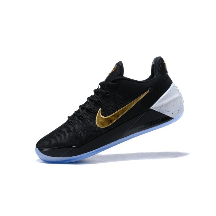 kobe black and gold basketball shoes