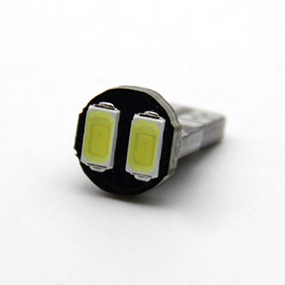 Populer 10Pcs Lampu Plat Nomor Putih Super Terang 2SMD 563012v COB Dome Map